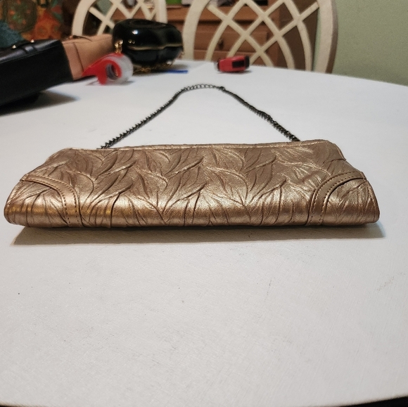 Vintage Jessica McClintock Dark Gold Shoulder Bag, EUC - Picture 6 of 14